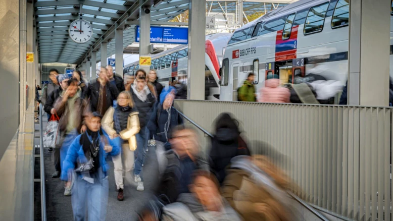 Les CFF: record d'affluence 2025 à 1,43 million de voyageurs