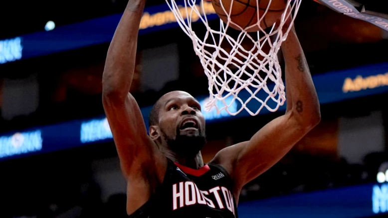 Kevin Durant offre aux Rockets victoire au buzzer face aux Pelicans