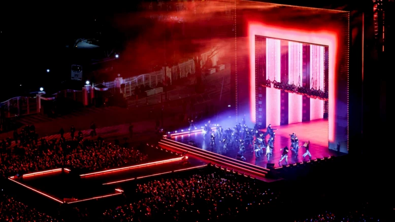 Gigantesque concert de retour des rois de la K-pop BTS à Séoul