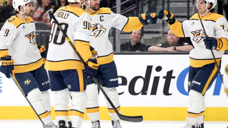 Les Predators de Nashville enchaînent un 4e succès consécutif en NHL