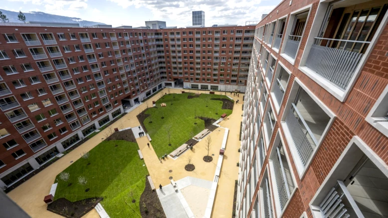 Genève : 771 logements, premiers habitants au quai Vernets