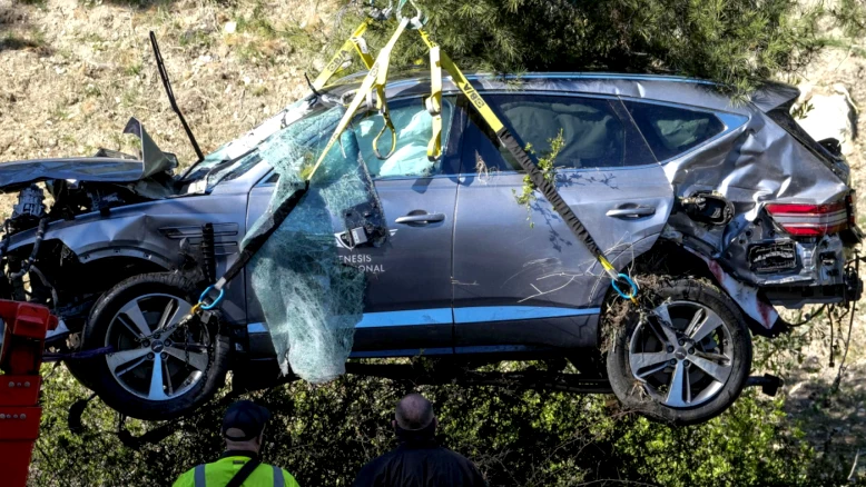 Tiger Woods victime d'un accident de la route en Floride