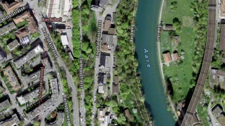 Berne : réaménagement et rénovation du mur de la Neubrückstrasse