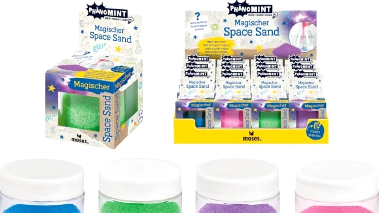 Sable magique PhänoMint rappelé en Suisse pour traces d'amiante