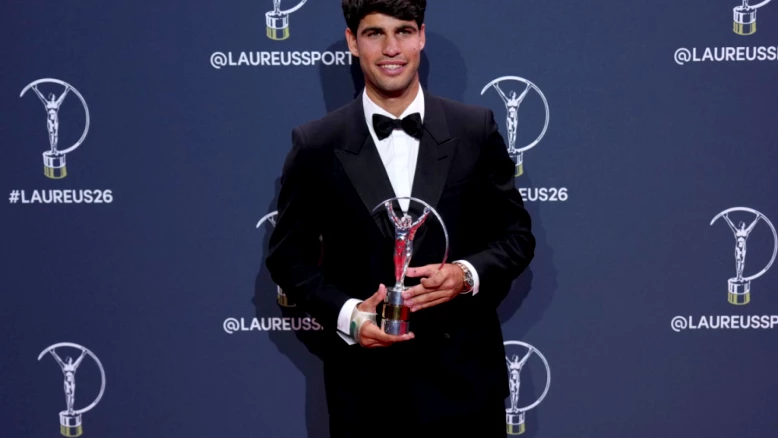 Alcaraz et Sabalenka élus aux Laureus 2025, PSG meilleure équipe