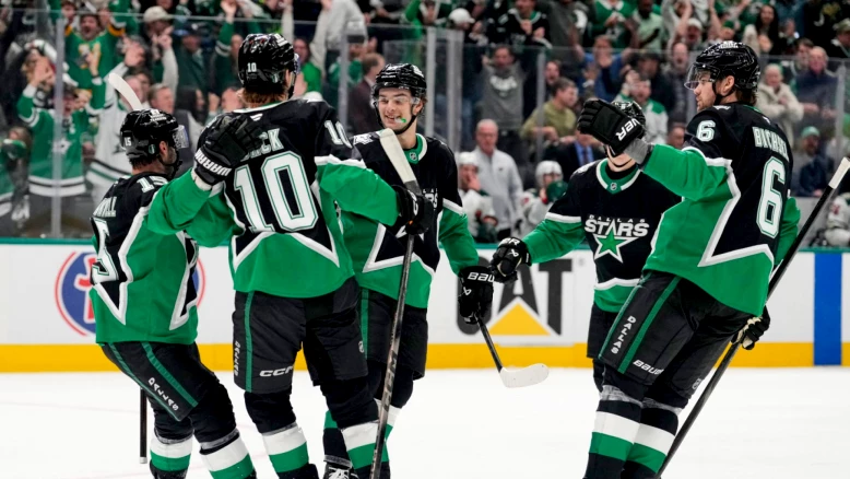 Premier succès de Lian Bichsel : Stars battent Minnesota et égalisent