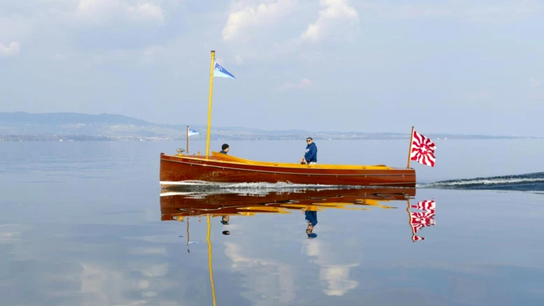 Promenades sur le Léman à bord du canot historique Gilliatt, Nyon