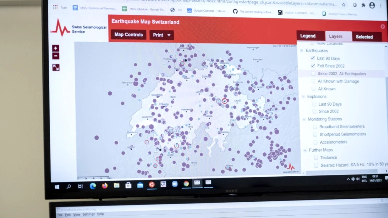 Séisme de 4,0 près de Walenstadt : ressenti en Suisse