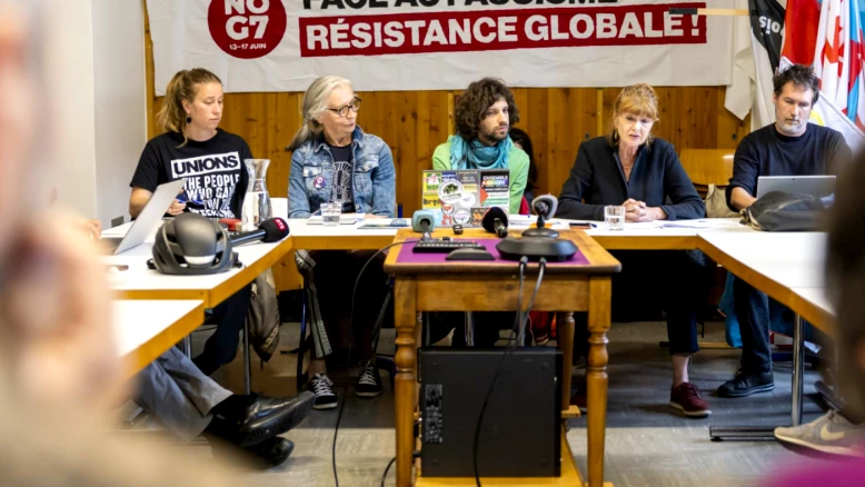 NoG7 appelle à manifester à Genève contre le G7 le 14 juin