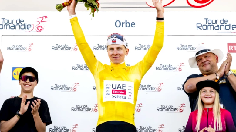 Tadej Pogacar prêt pour un week-end difficile au Tour de Romandie
