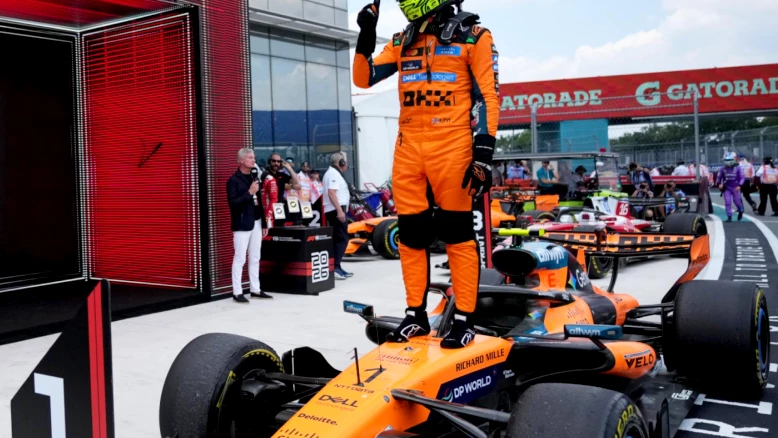 Lando Norris (McLaren) remporte le sprint du Grand Prix de Miami