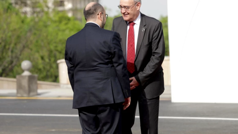 Guy Parmelin à Erevan pour le sommet européen et entretiens bilatéraux