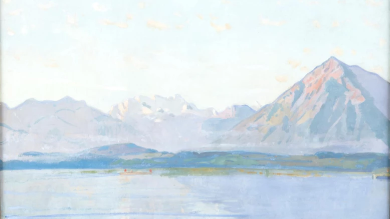 La fondation SKKG restitue le Hodler «Le lac de Thoune» aux héritiers