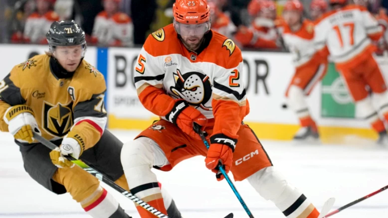 Playoffs NHL : Vegas et Anaheim à 1-1 après deux matchs