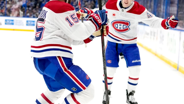 Playoffs NHL : Montréal bat Buffalo 5-1 et égalise à 1-1