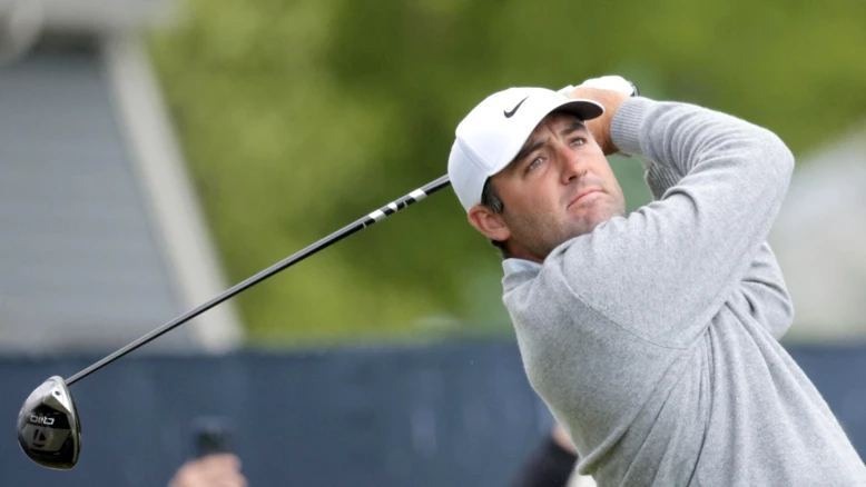 PGA Championship : Scheffler partage la tête après le premier tour