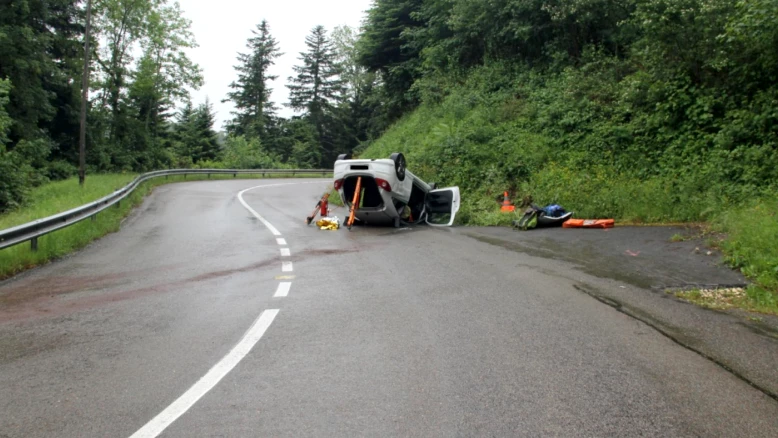 Accident à Asuel, près des Rangiers : automobiliste grièvement blessé