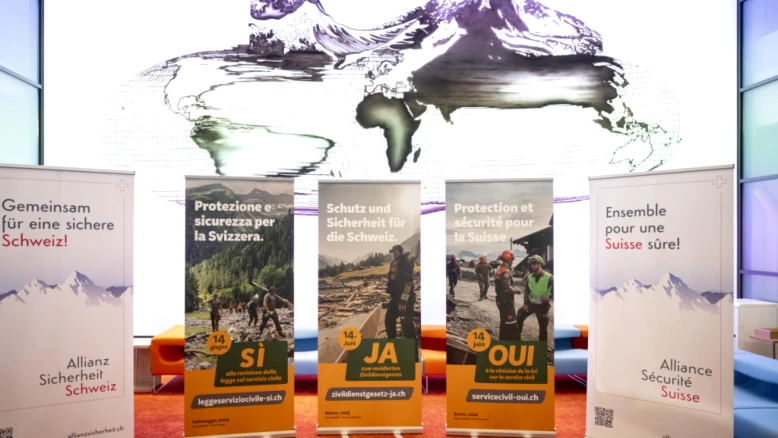 Les Suisses votent oui à 52,5% à la réforme du service civil