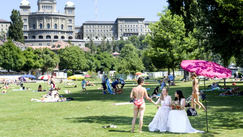 Record de fréquentation des piscines de Berne en mai-juin 2024