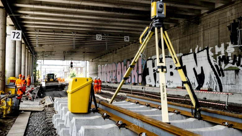 Gare de Fribourg : Remplacement d'aiguillages par les CFF