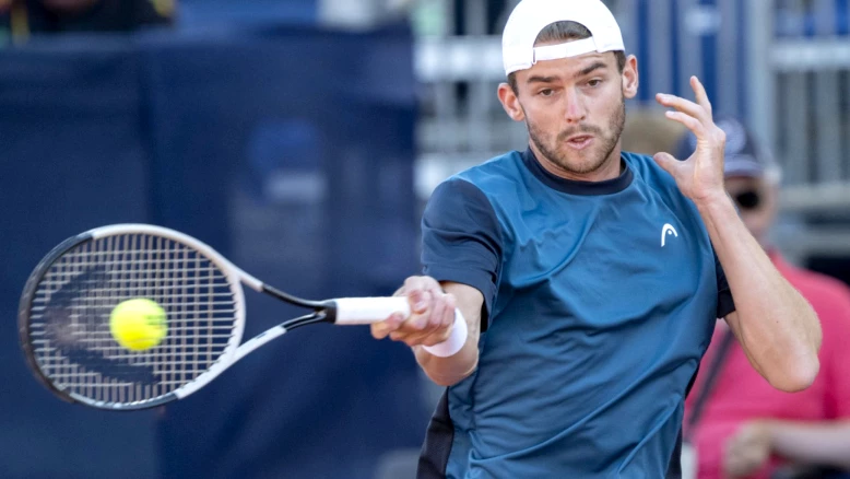 Jérôme Kym en quart du Swiss Open Gstaad