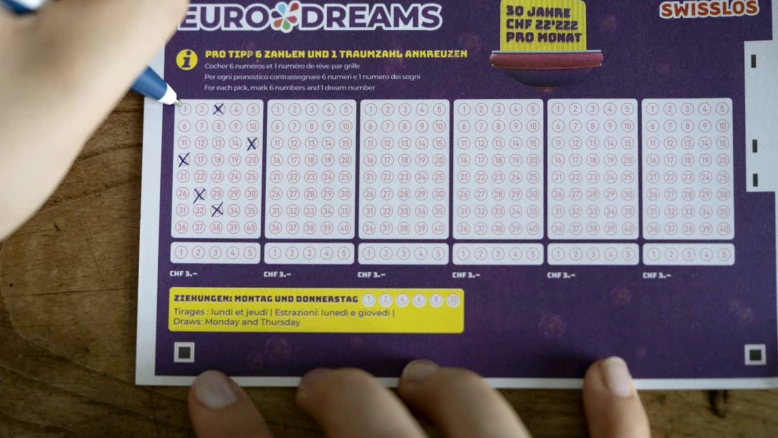 Gagnez une Rente Mensuelle avec Eurodreams en Suisse