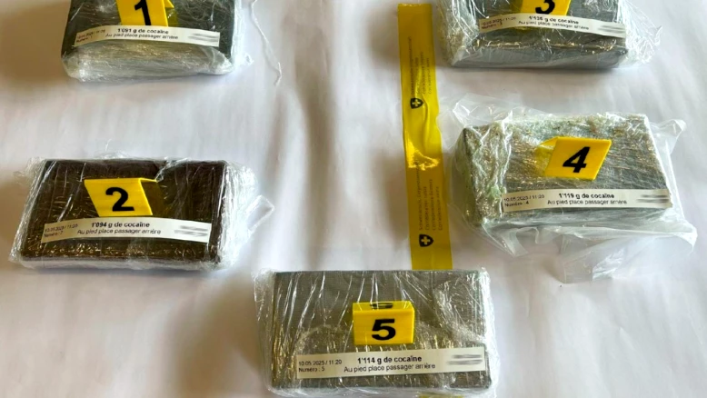 Saisie de 5,5 kg de cocaïne au Col-des-Roches : deux arrestations