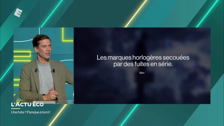 Une fuite ? Panique à bord !