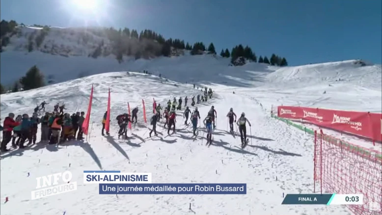 Une journée médaillée pour Robin Bussard