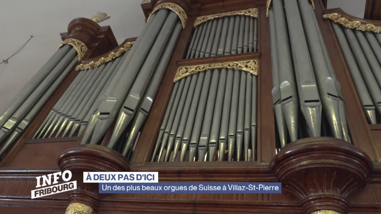 Un des plus beaux orgues de Suisse à Villaz-St-Pierre