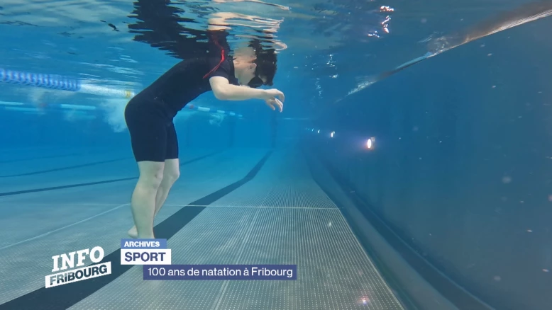 100 ans de natation à Fribourg