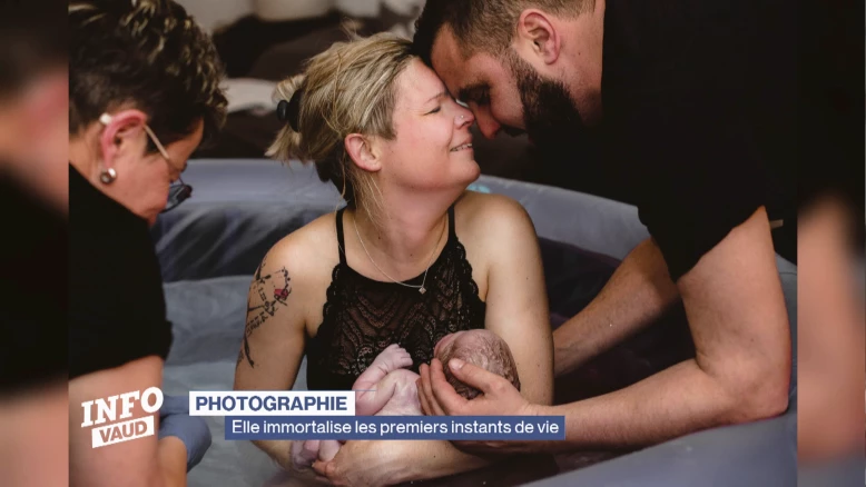 Elle immortalise les premiers instants de vie