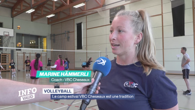 Le camp estival VBC Cheseaux est une tradition