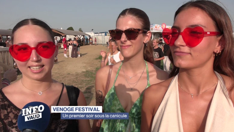 Venoge Festival: un premier soir sous la canicule