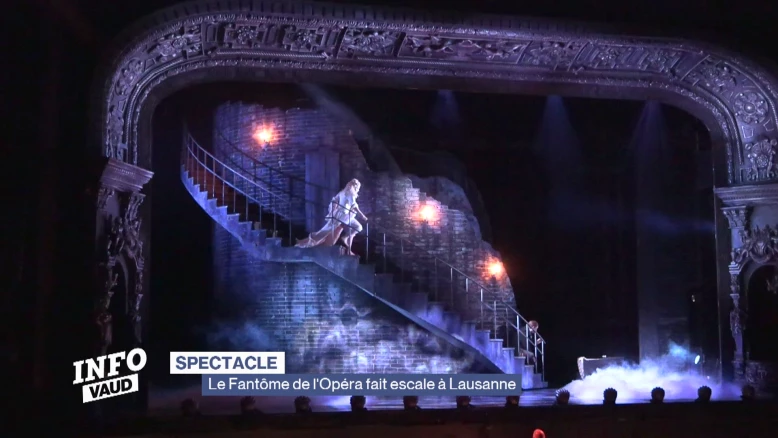 Le fantôme de l'Opéra fait escale à Lausanne