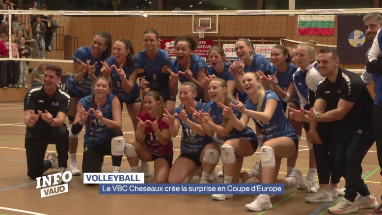 Le VBC Cheseaux crée la surprise en Coupe d'Europe