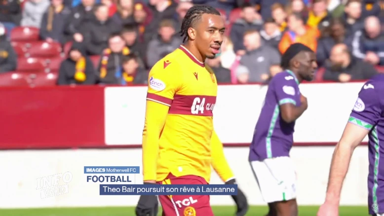 Theo Bair poursuit son rêve à Lausanne