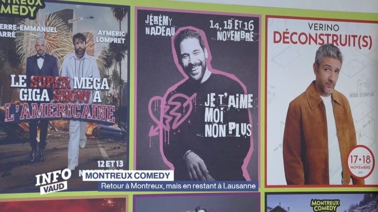Montreux Comedy: un retour en partie à Montreux