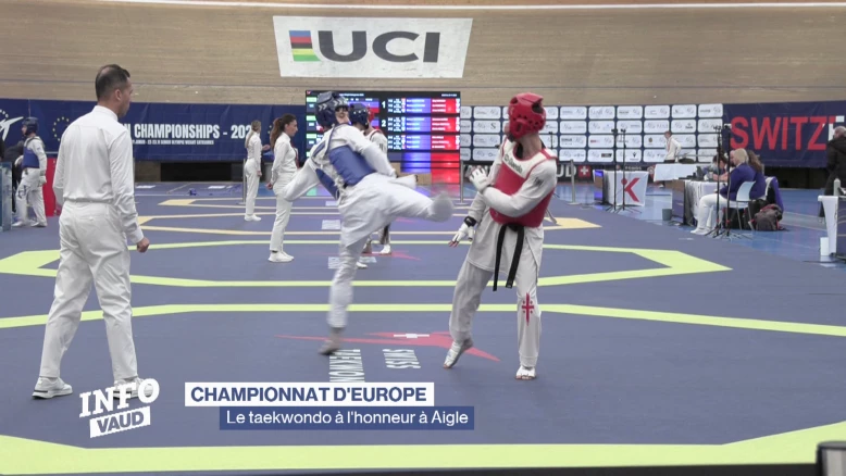 Des Championnats d'Europe de taekwondo à Aigle