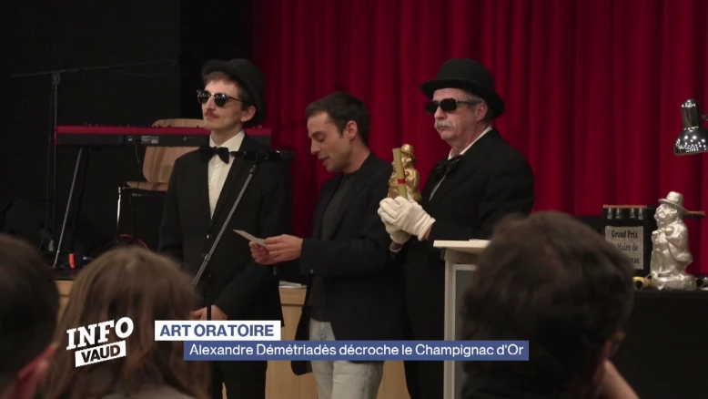 Alexandre Démétriadès décroche le Champignac d'Or