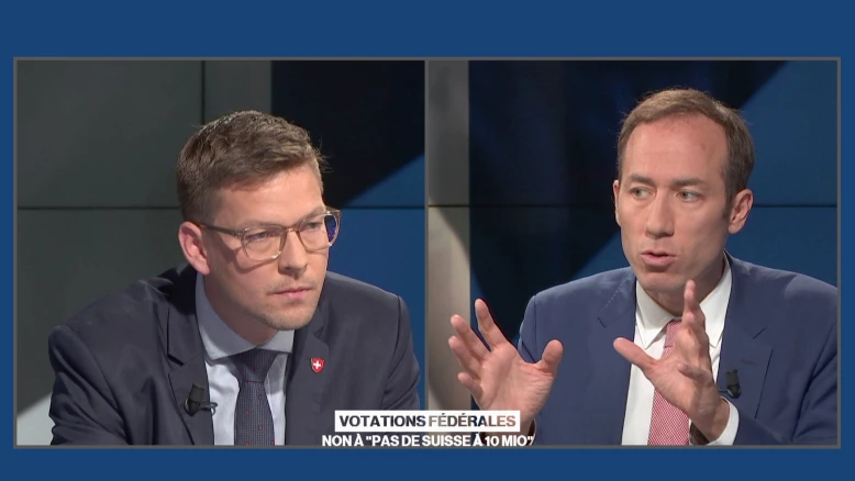 L'initiative "Pas de Suisse à 10 millions" rejetée à 55%