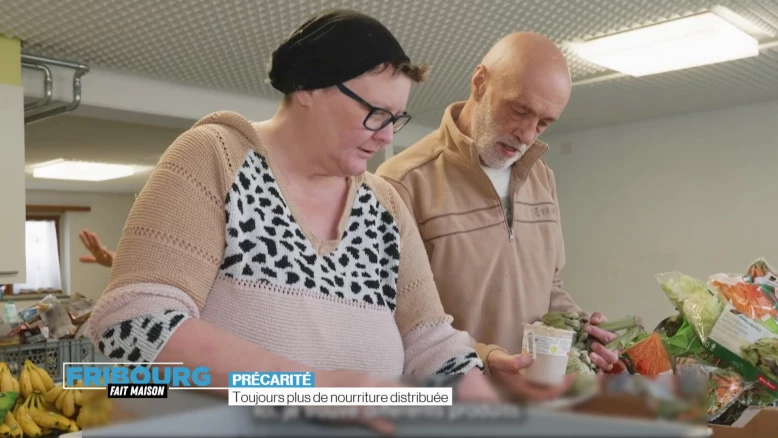 Toujours plus de nourriture donnée aux personnes précaires