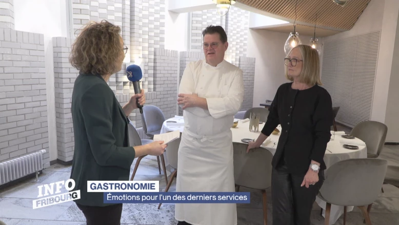 Émotions pour l'un des derniers services au Pérolles