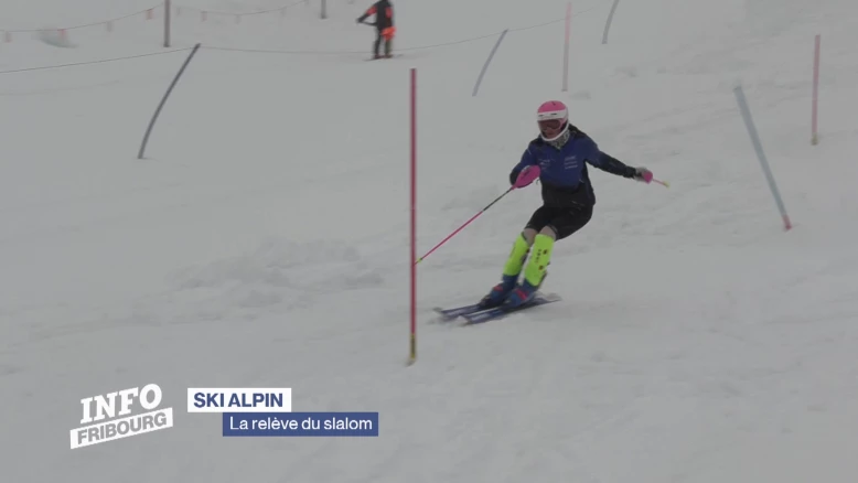 La relève du slalom au Jaun