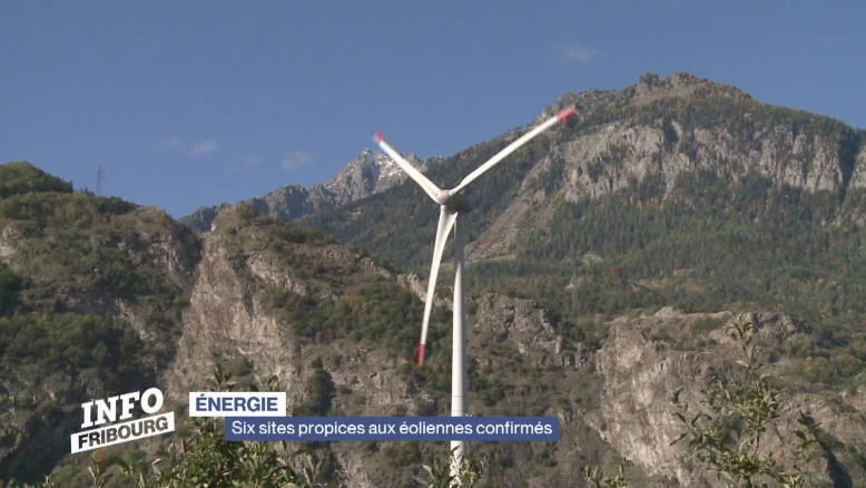 Six sites propices aux éoliennes confirmés