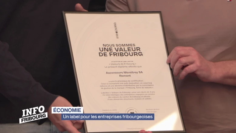 Un label pour les entreprises fribourgeoises