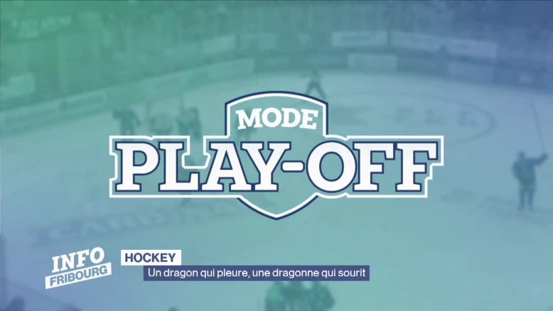 Hockey: un dragon qui pleure, une dragonne qui sourit
