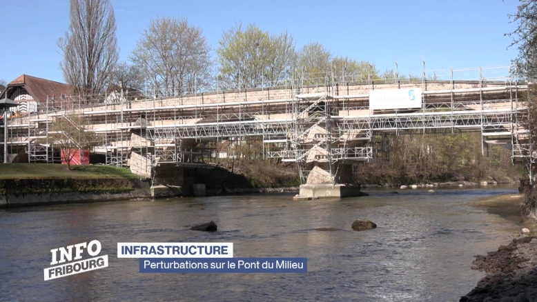 Travaux au Pont du Milieu : entre sécurité et perturbations