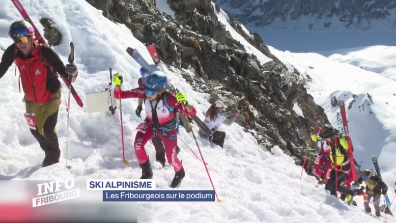 Les Fribourgeois en forme sur la Patrouille des Glaciers.