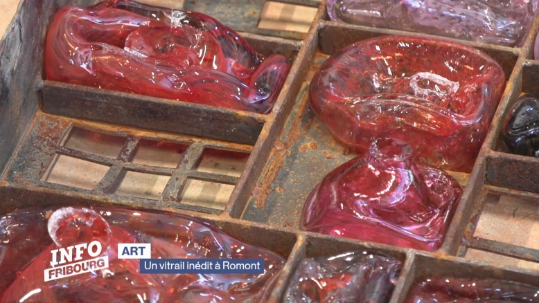 Un vitrail innovant à Romont